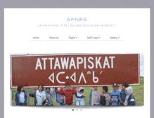 Tablet Screenshot of afnea.com